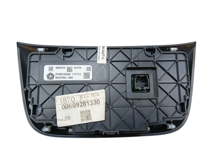 PANEL KLIMATYZACJI JEEP COMPASS II (2017-2020) 1.3 PHEV 240KM 60928133