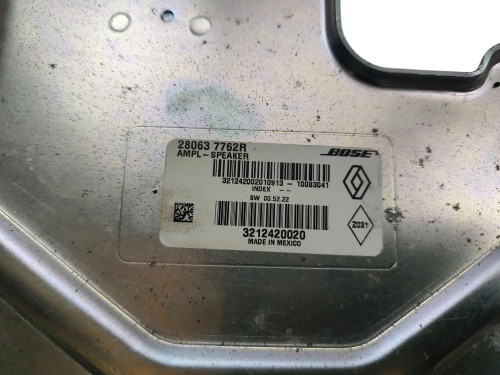 WZMACNIACZ RENAULT KOLEOS I (2008-2011) 2.0 DCI 150KM 280637762R 3212420020