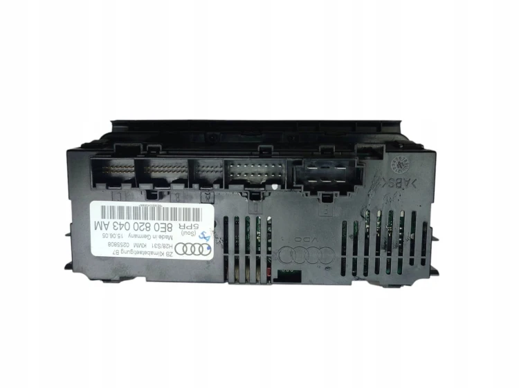 PANEL KLIMATYZACJI AUDI A4 B7 (2004-2008) 2.5 TDI 163KM 8E0820043AM