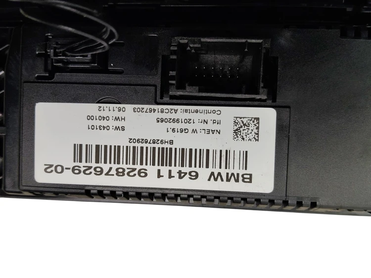 PANEL RADIA KLIMATYZACJI BMW X3 F25 (2010-2014) 2.0 D 184KM 9287629