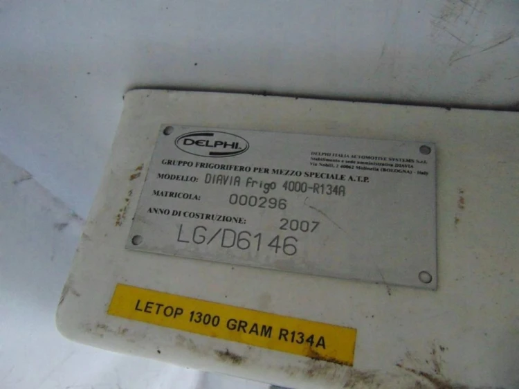 AGREGAT CHŁODNICZY FIAT DUCATO III (2006-2014) 3.0 JTD 158KM DIAVIA FRIGO 4