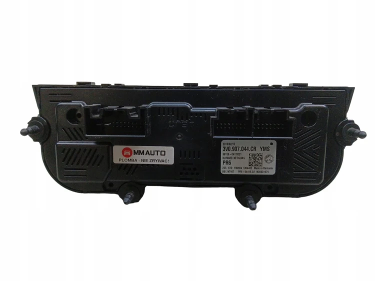 PANEL KLIMATYZACJI SKODA SUPERB III (2015-2019) 1.6 TDI 120KM 3V0907044CR