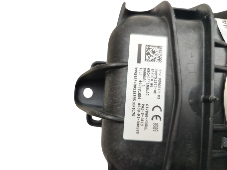 PODUSZKA PASAŻERA BMW X1 F48 (2015-2019) 2.0 D 150KM 9296848 308751399
