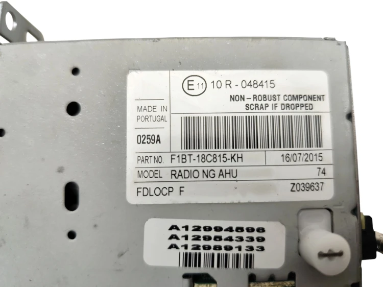 RADIO CZYTNIK FORD FOCUS MK3 LIFT (2014-2018) 1.5 TDCI 105KM F1BT-18C815-KH