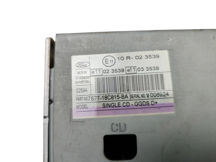 RADIO FORD GALAXY MK2 (2006-2009) 2.0 TDCI 140KM 7S7T-18C815-BA