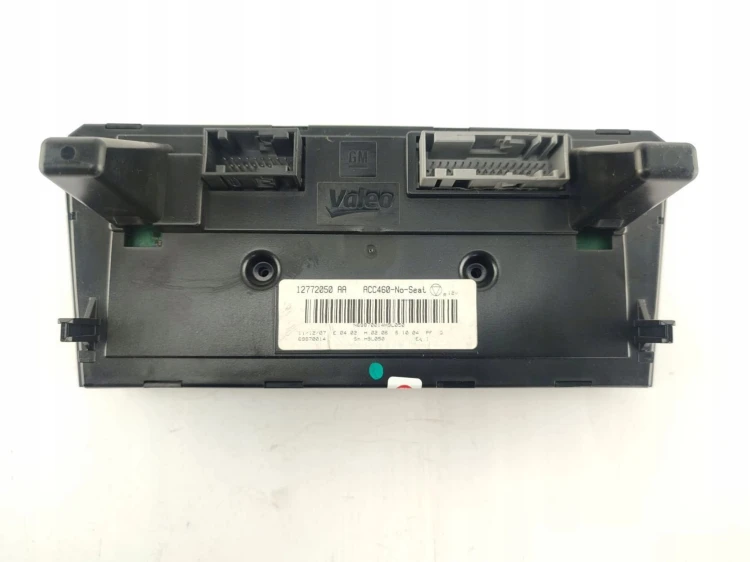 PANEL KLIMATYZACJI CADILLAC BLS (2006-2010) 1.9 D 150KM 12772050AA