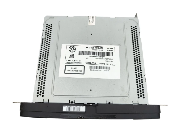 RADIO CD VOLKSWAGEN AMAROK I GOLF VI PASSAT B7 TOURAN I 1T 1K0035186AN