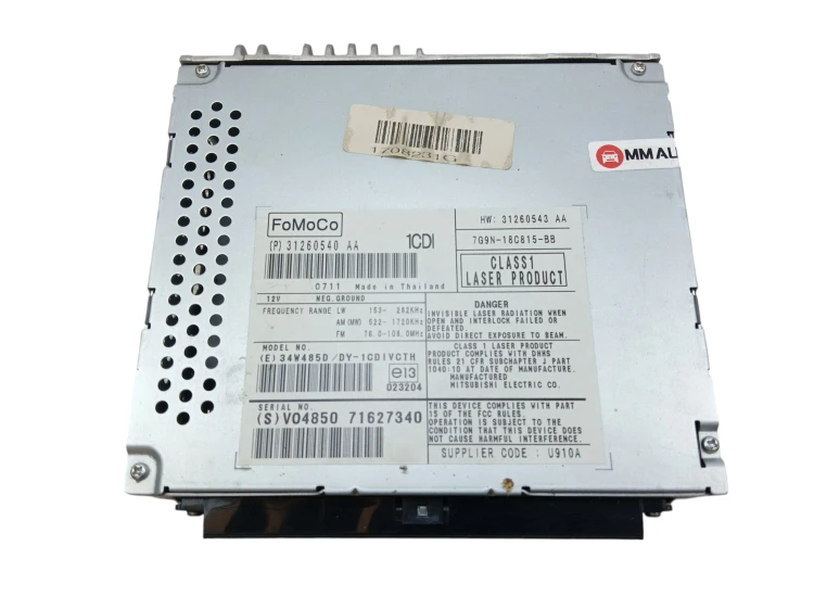 RADIO CZYTNIK VOLVO V70 III (2007-2011) 2.0 D 136KM 31260543