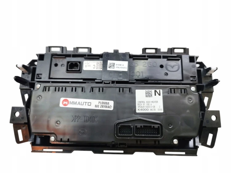 PANEL KLIMATYZACJI MAZDA 3 III BM/BN LIFT (2016-2018) 2.0 SKYACTIV 120KM VP