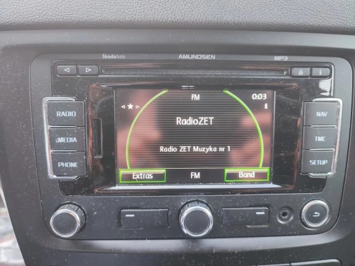 RADIO SKODA YETI (2009-2012) 1.6 TDI 105KM 3T0035191A