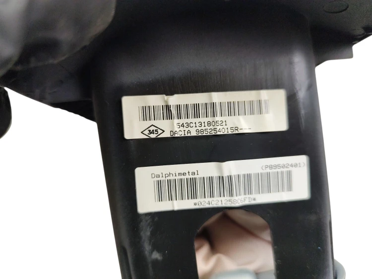 PODUSZKA PASAŻERA ZAŚLEPKA DACIA DUSTER I (2010-2013) 1.5 DCI 107KM 543C131