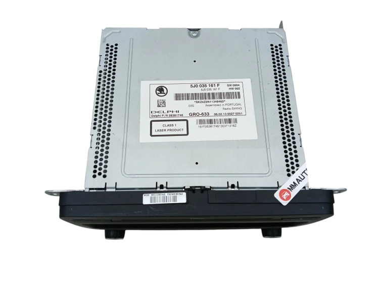RADIO SKODA RAPID (2012-2017) 1.2 TSI 105KM 5J0035161F