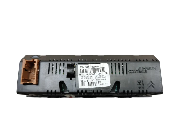 WYŚWIETLACZ CITROEN C3 II LIFT (2013-2016) 1.2 VTI 82KM 98107406XT