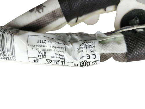 KURTYNA AIRBAG POWIETRZNA PRAWA MERCEDES CLA W117 (2015-2017) 0589-P1-00024