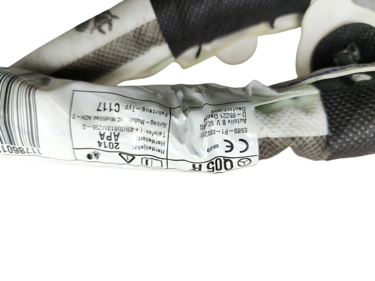 KURTYNA AIRBAG POWIETRZNA PRAWA MERCEDES CLA W117 (2015-2017) 0589-P1-00024