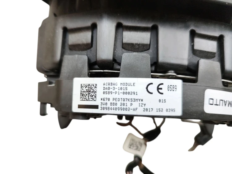 PODUSZKA KIEROWCY SKODA SUPERB III (2015-2019) 2.0 TDI 150KM 3V0880201P 058