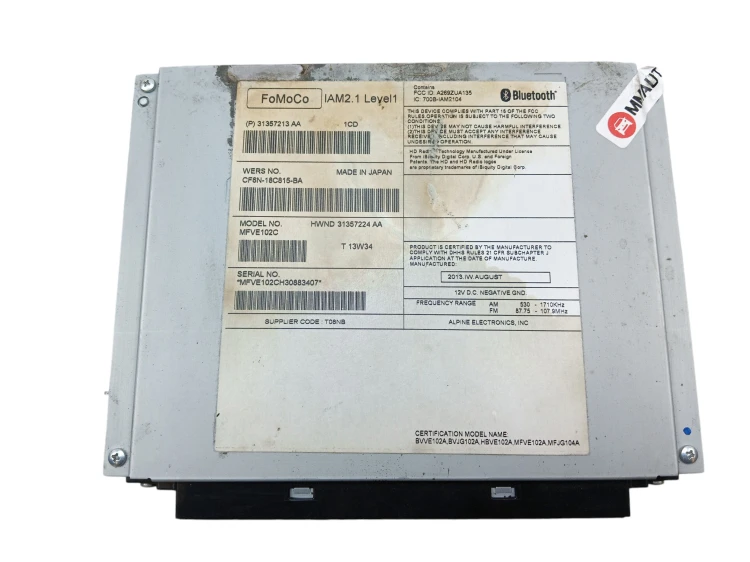 RADIO CZYTNIK VOLVO XC60 I LIFT (2013-2017) 3.2 24V 243KM 31357213