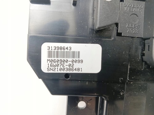PANEL STEROWANIA RADIA KLIMATYZACJI VOLVO V40 II (2012-2016) 2.0 T2 122KM 3