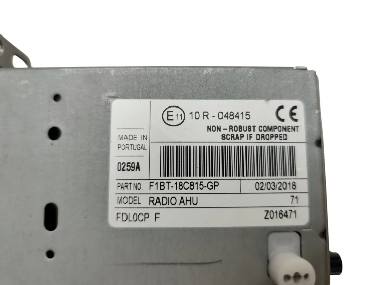 RADIO CZYTNIK FORD FOCUS MK3 LIFT (2014-2018) 1.5 TDCI 120KM F1BT-18C815-GP