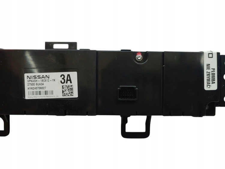 PANEL KLIMATYZACJI NISSAN QASHQAI J12 LIFT (2024-) 1.3 DIG-T 140KM 27500-6U