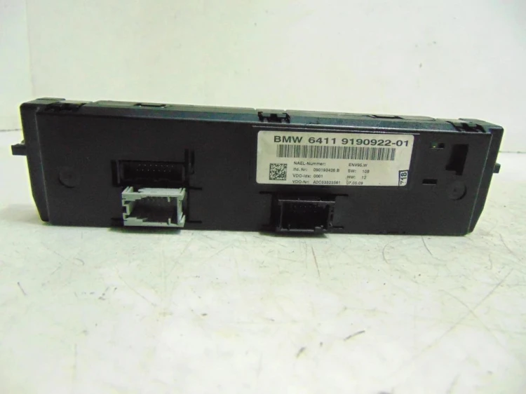 PANEL KLIMATYZACJI BMW E87 2.0 BEN 9190922
