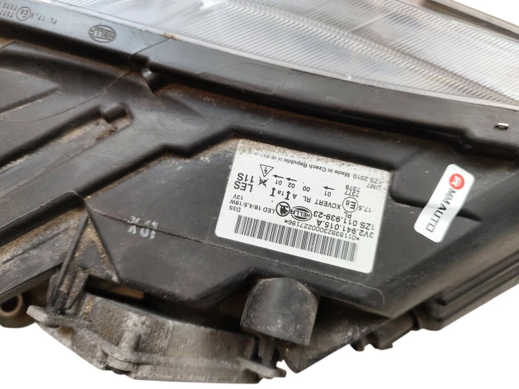LAMPA LEWY PRZÓD SKODA SUPERB III (2015-2019) 2.0 TDI 150KM 3V2941015A
