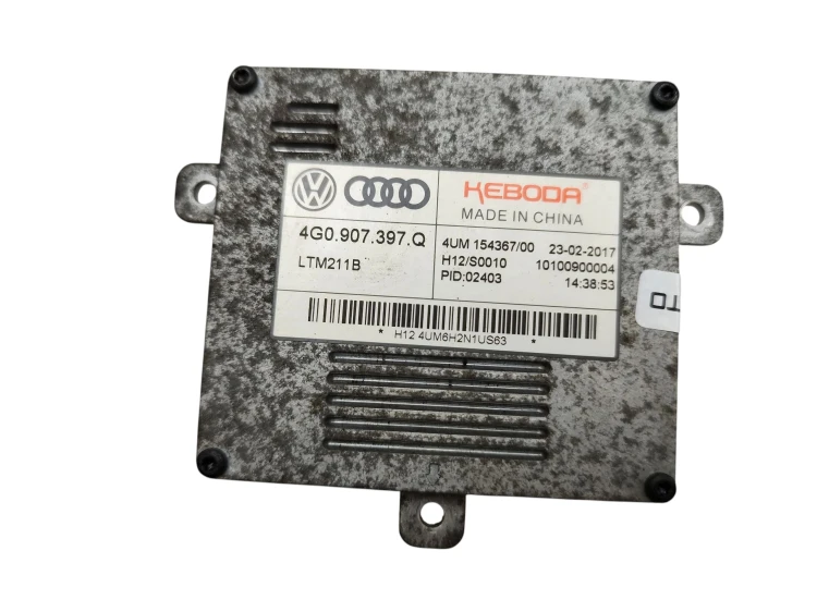 PRZETWORNICA XENON SKODA SUPERB III GOLF VII PASSAT B8 AUDI A6 C7 4G0907397