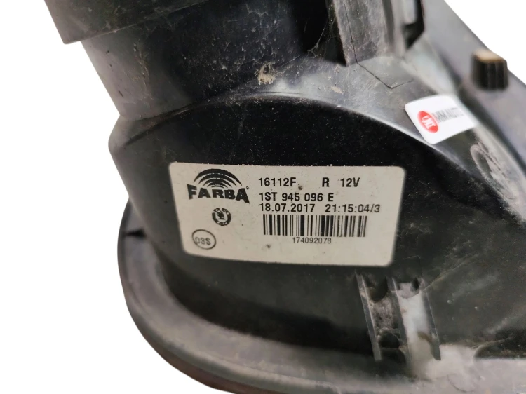 LAMPA LEWY TYŁ TYLNA SKODA CITIGO LIFT (15-19) 1ST945096E