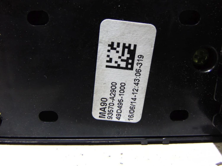 PANEL STEROWANIA SZYB KIA CEED II (2012-2018)