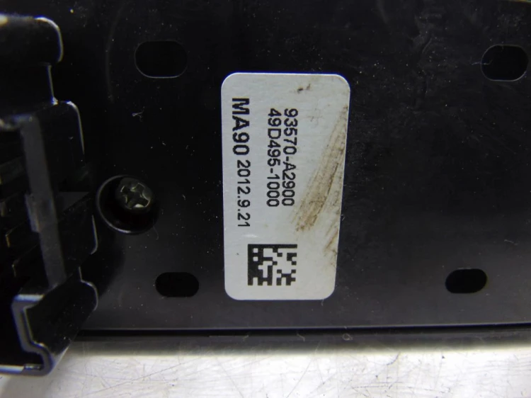 PANEL STEROWANIA SZYB KIA CEED II LIFT(2015-2018)
