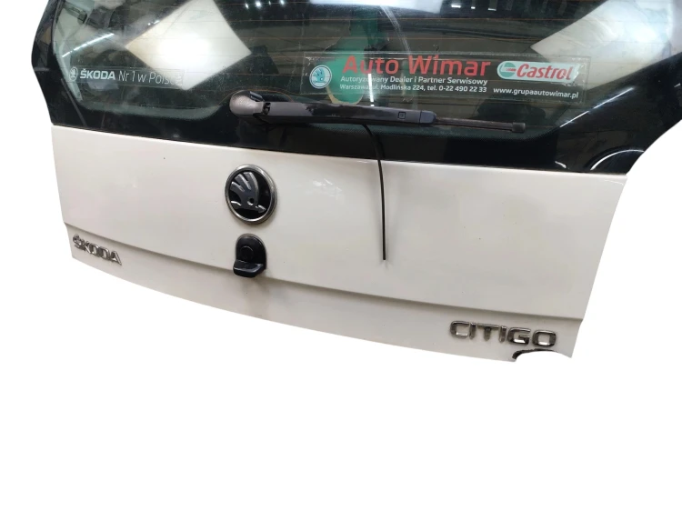KLAPA BAGAŻNIKA SKODA CITIGO LIFT (2015-2019) 1.0 MPI 60KM