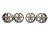 4X FELGI ALUMINIOWE AUDI Q3 I 8U (2011-2014) 17'' 7J ET43 5X112 8U0601025A