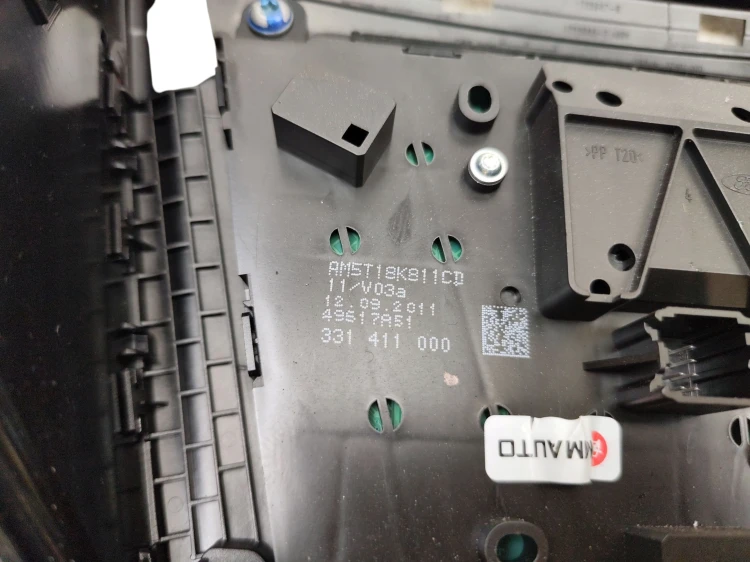 RADIO WYŚWIETLACZ PANEL KOMPLET FORD C-MAX MK2 (2010-2015) 1.6 TDCI 115KM A