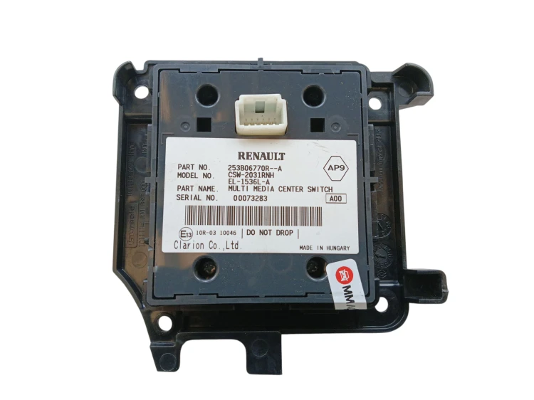 PANEL STEROWANIA RADIA NAWIGACJI RENAULT MEGANE III LIFT 253B06770R