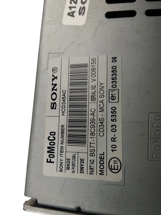 RADIO FORD GALAXY MK2 LIFT (2009-2015) 2.0 TDCI 140KM
