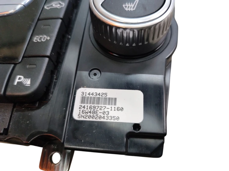 PANEL STEROWANIA RADIA KLIMATYZACJI VOLVO XC60 I LIFT (2013-2017) 2.0 D4 19