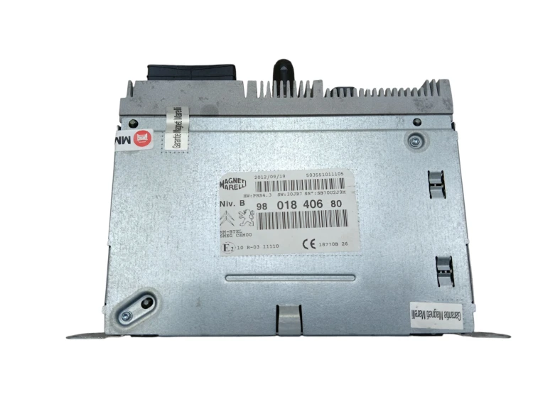 RADIO NAWIGACJA GPS PEUGEOT 208 I (2012-2015) 1.4 VTI 95KM 9801840680