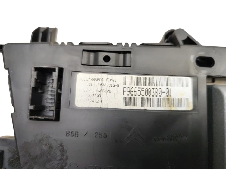 WYŚWIETLACZ NAWIGACJI GPS CITROEN C4 PICASSO I (2006-2010) 2.0 16V 140KM P9