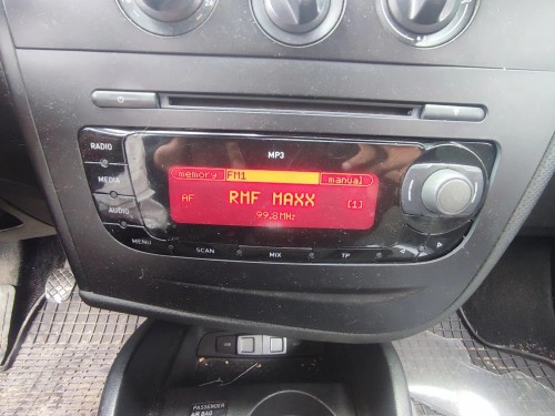 RADIO CD FABRYCZNE SEAT LEON II LIFT (2009-2012) 1P0035153D