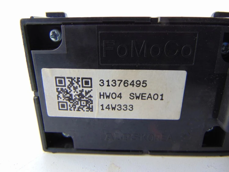 PANEL STEROWANIA SZYB VOLVO V40 II CROSS COUTRY 1.6 D2 31376495