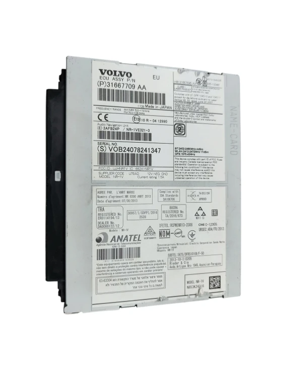 RADIO CZYTNIK VOLVO V60 I LIFT (2013-2018) 2.4 D5 HYBRID 230KM 31667709AA