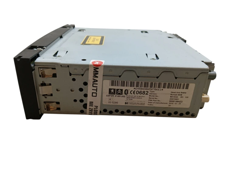 RADIO NAWIGACJA GPS CITROEN C5 III (2008-2010) 2.0 HDI 136KM 96661984ZD