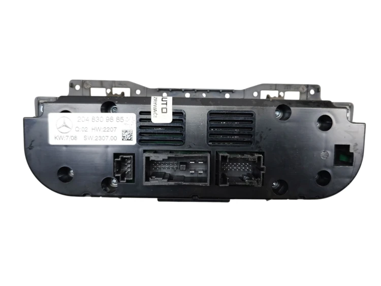 PANEL KLIMATYZACJI MERCEDES C W204 (2007-2011) 3.5 V6 272KM 2048309885