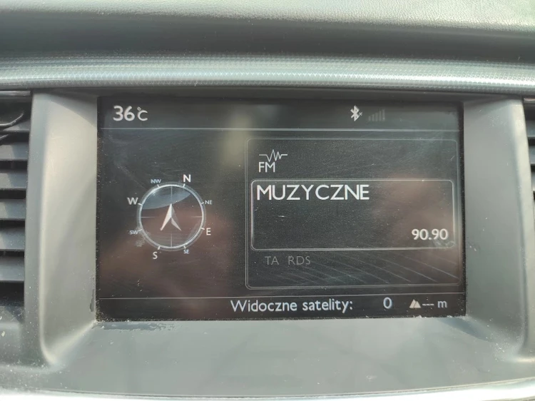 WYŚWIETLACZ NAWIGACJI GPS PEUGEOT 508 I (2010-2014) 2.0 HDI 136KM 980128698
