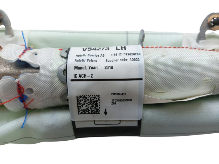 KURTYNA POWIETRZNA LEWA VOLVO V90 CC (2016-2020) 2.0 D5 235KM 31690431