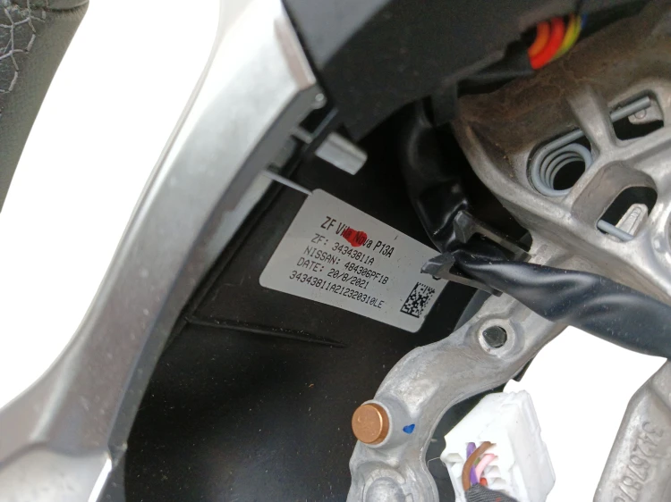 KIEROWNICA NISSAN JUKE II F16 (2019-2024) 1.0 DIG-T 114KM 34343811A, 484306
