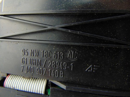 PANEL KLIMATYZACJI FORD GALAXY I (1995-2000) 2.8 V6 7M0907 040 BG