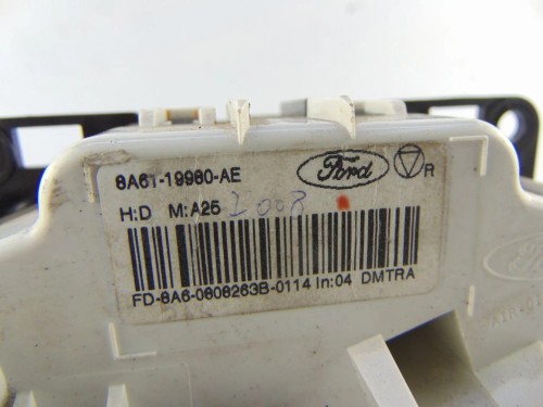 PANEL KLIMATYZACJI FORD FIESTA MK7 (2008-2017) 1.4 TDCI 8A61-19980-AE