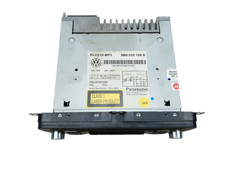 RADIO VOLKSWAGEN POLO V 6R (2009-2014) 1.6 TDI 75KM 5M0035156B