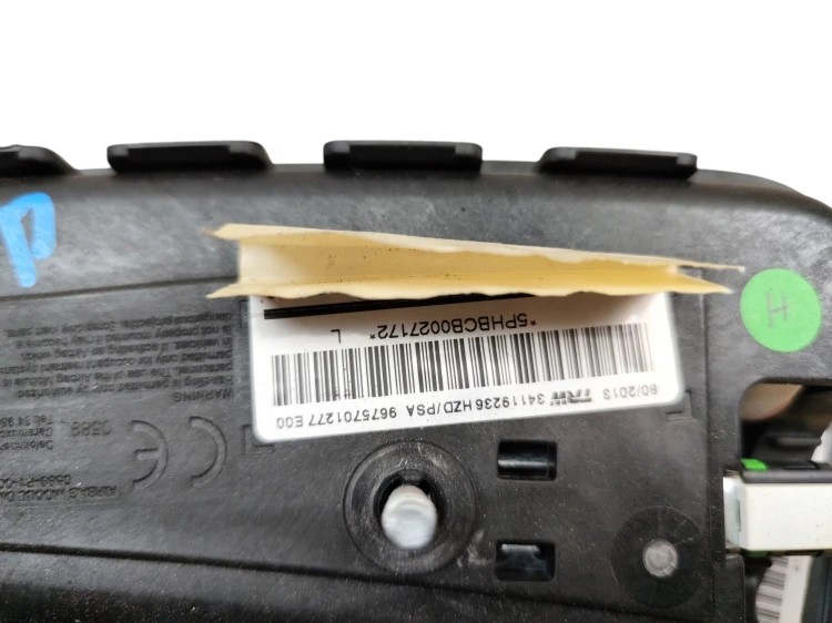 PODUSZKA FOTELA LEWA CITROEN C-ELYSEE (2012-2016) 1.6 E-HDI 92KM 9675701277